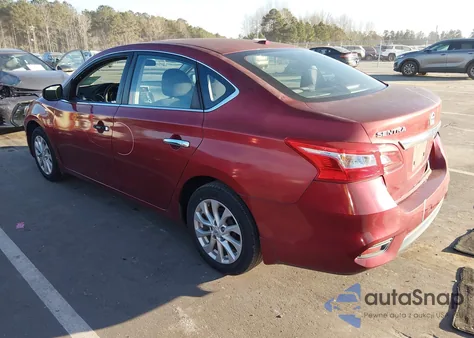 2017 Nissan Sentra Sv z USA, uszkodzony, nr VIN 3N1AB7AP1HY381557